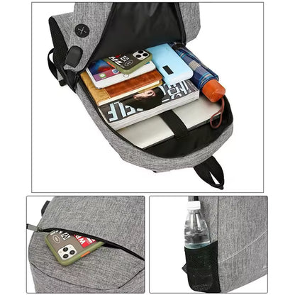 طقم حقائب ظهر فاخر 3 قطع –PCS Backpack Set3